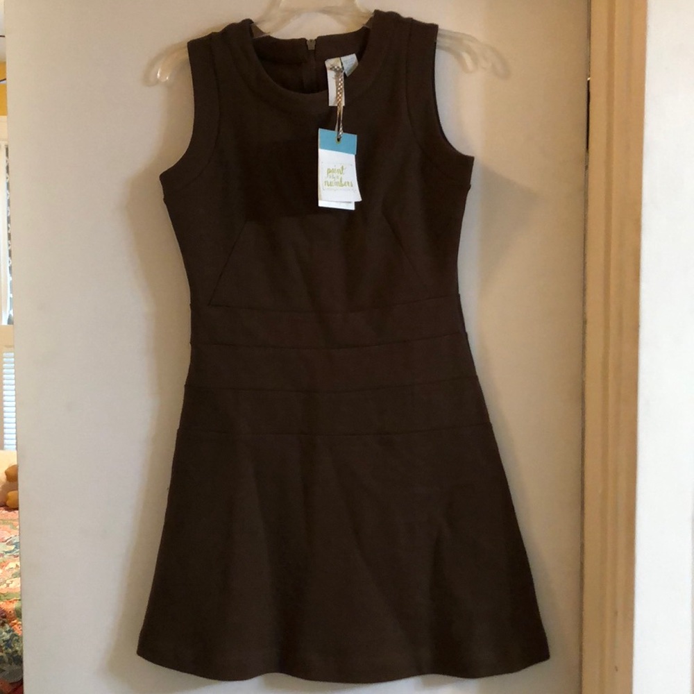 Brown Matilda Jane sleeveless dress